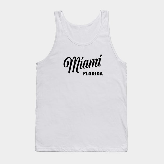 Miami Florida Tank Top by MrFranklin